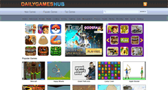 Desktop Screenshot of dailygameshub.com
